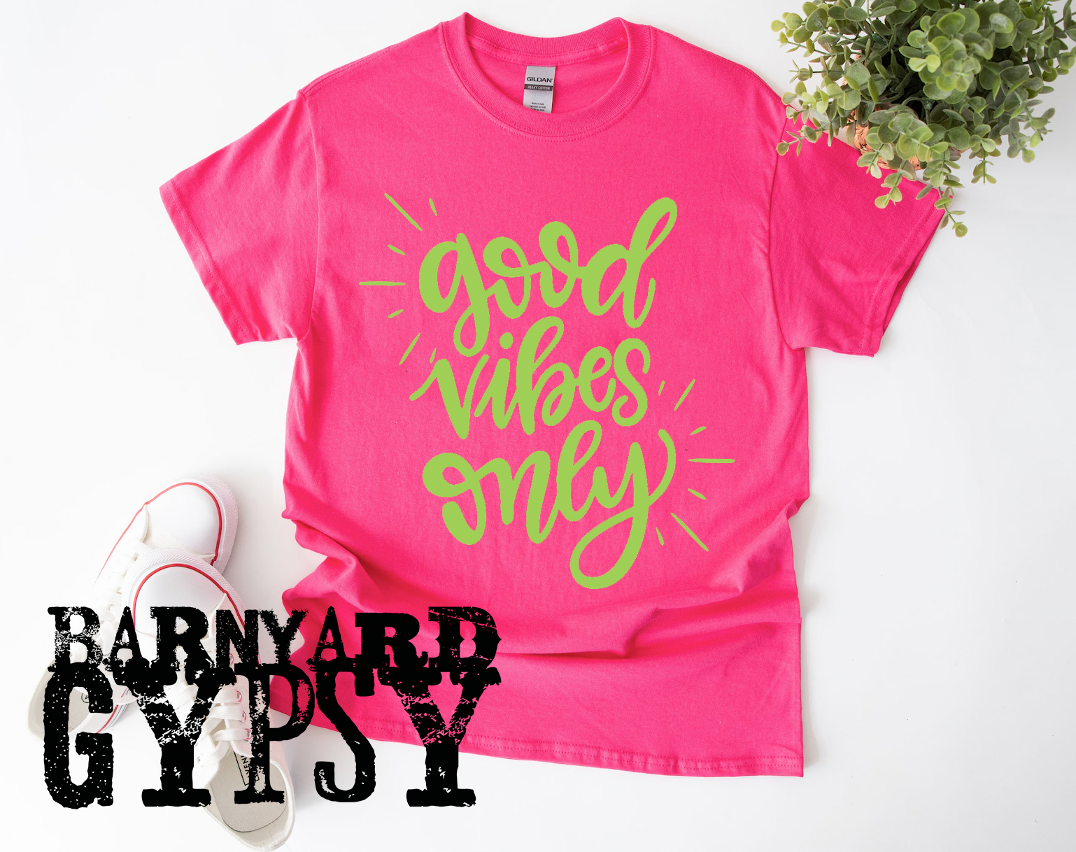 Good Vibes Only * Finished T-Shirt