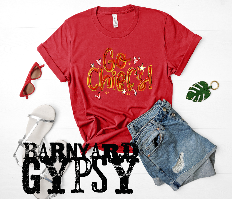 Go Chiefs * Finished T-Shirt