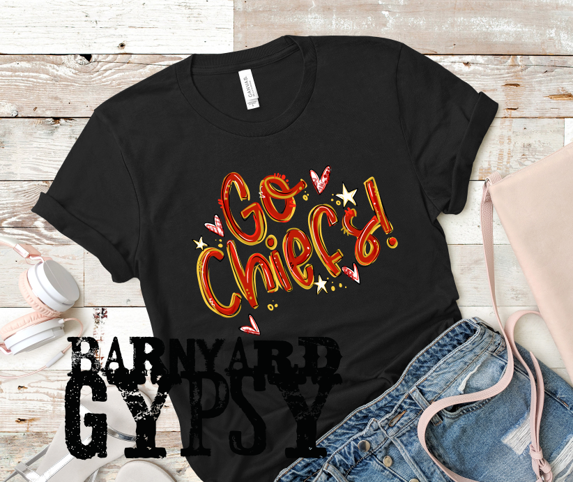 Go Chiefs * Finished T-Shirt
